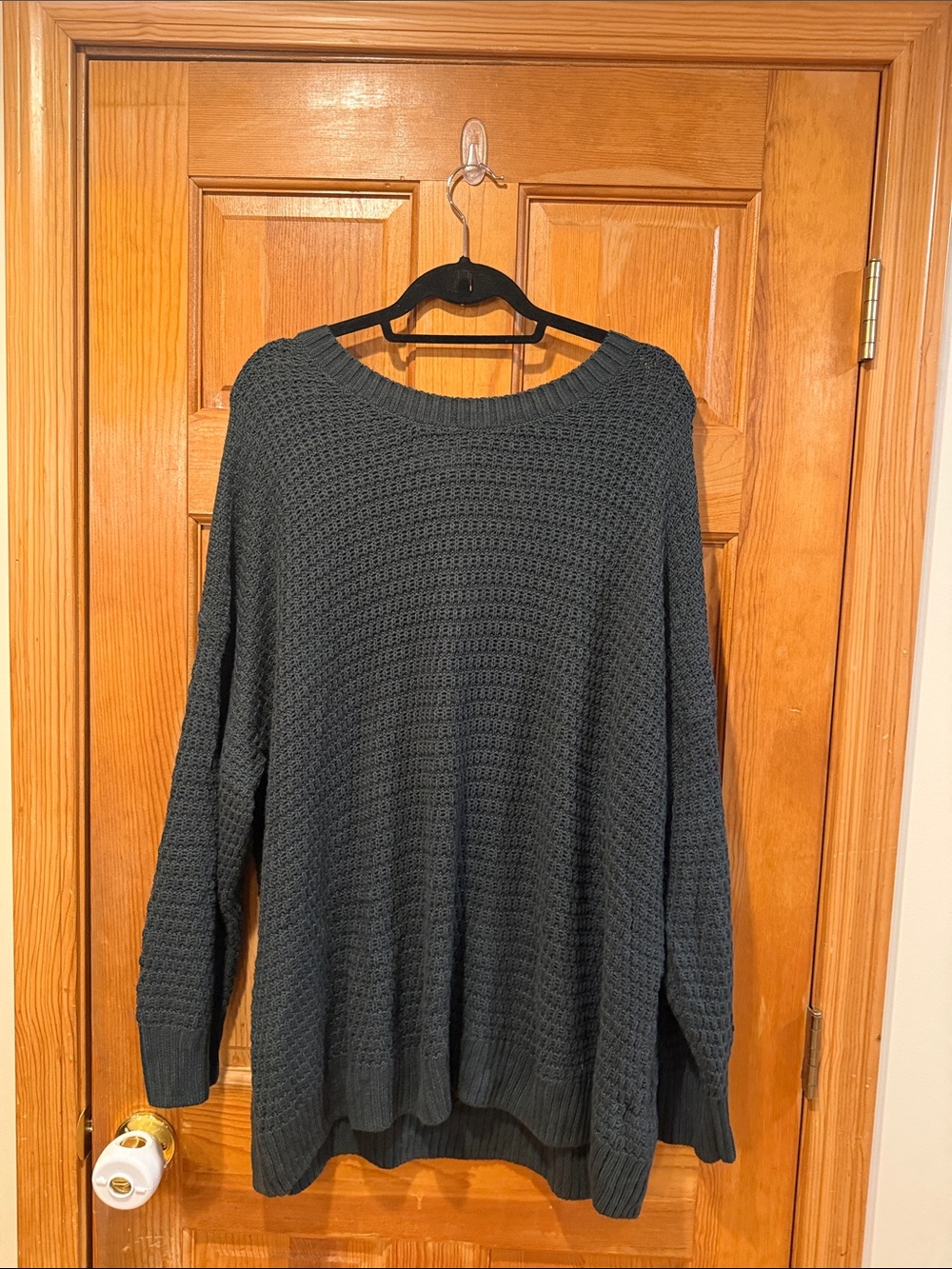 NWT Old Navy dark green tunic length sweater size xxl.